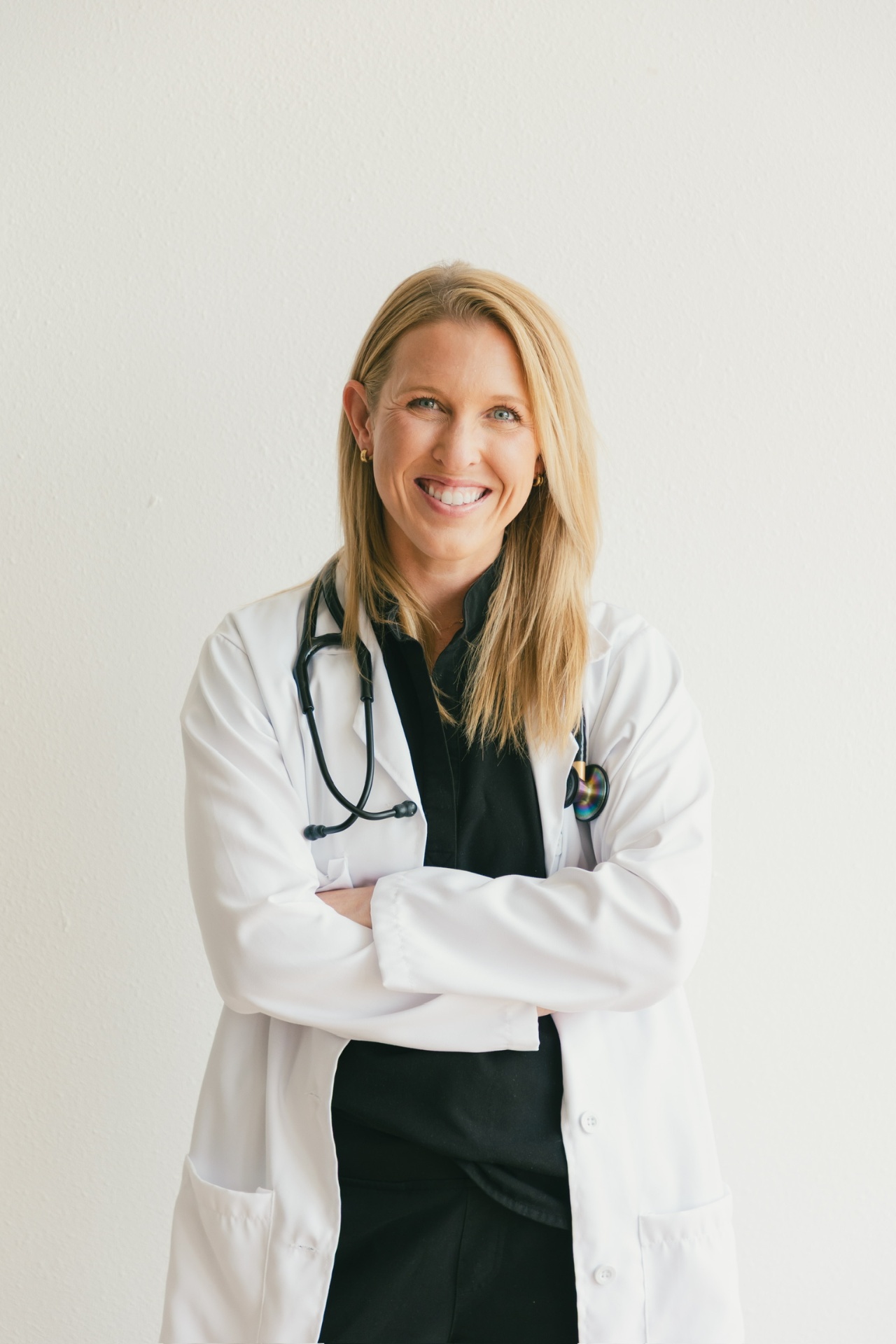 Dr. Britt at work